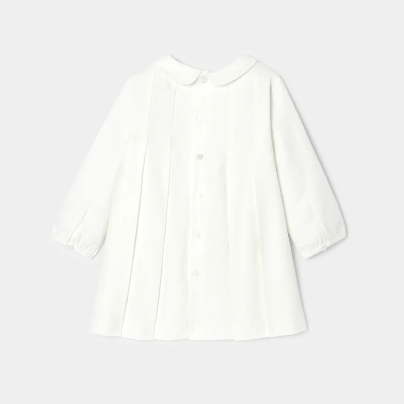 Jacadi Kleider>Festliches Kleid Kleinkind Mädchen WEICHES JACADI WEISS