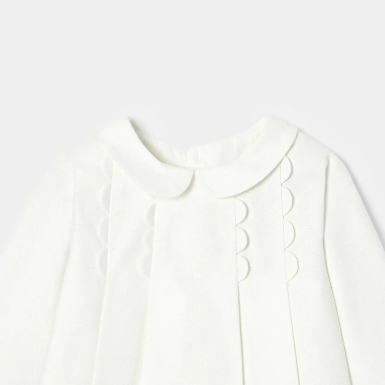 Jacadi Kleider>Festliches Kleid Kleinkind Mädchen WEICHES JACADI WEISS