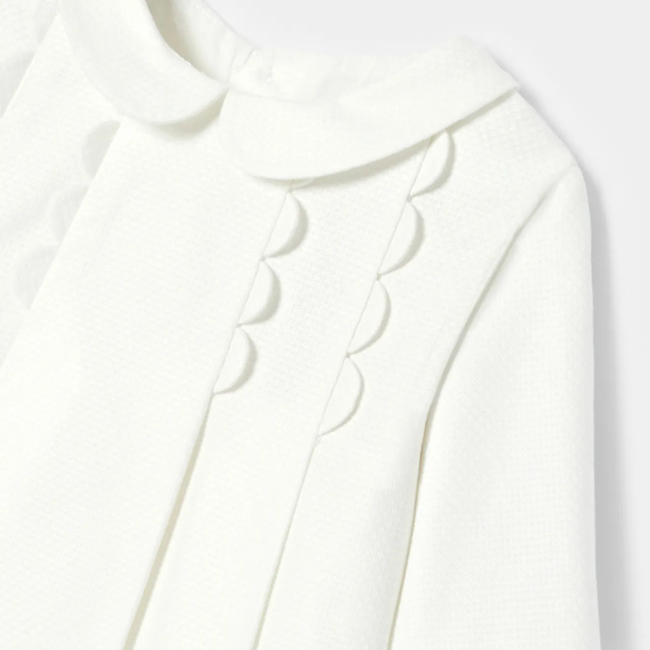 Jacadi Kleider>Festliches Kleid Kleinkind Mädchen WEICHES JACADI WEISS
