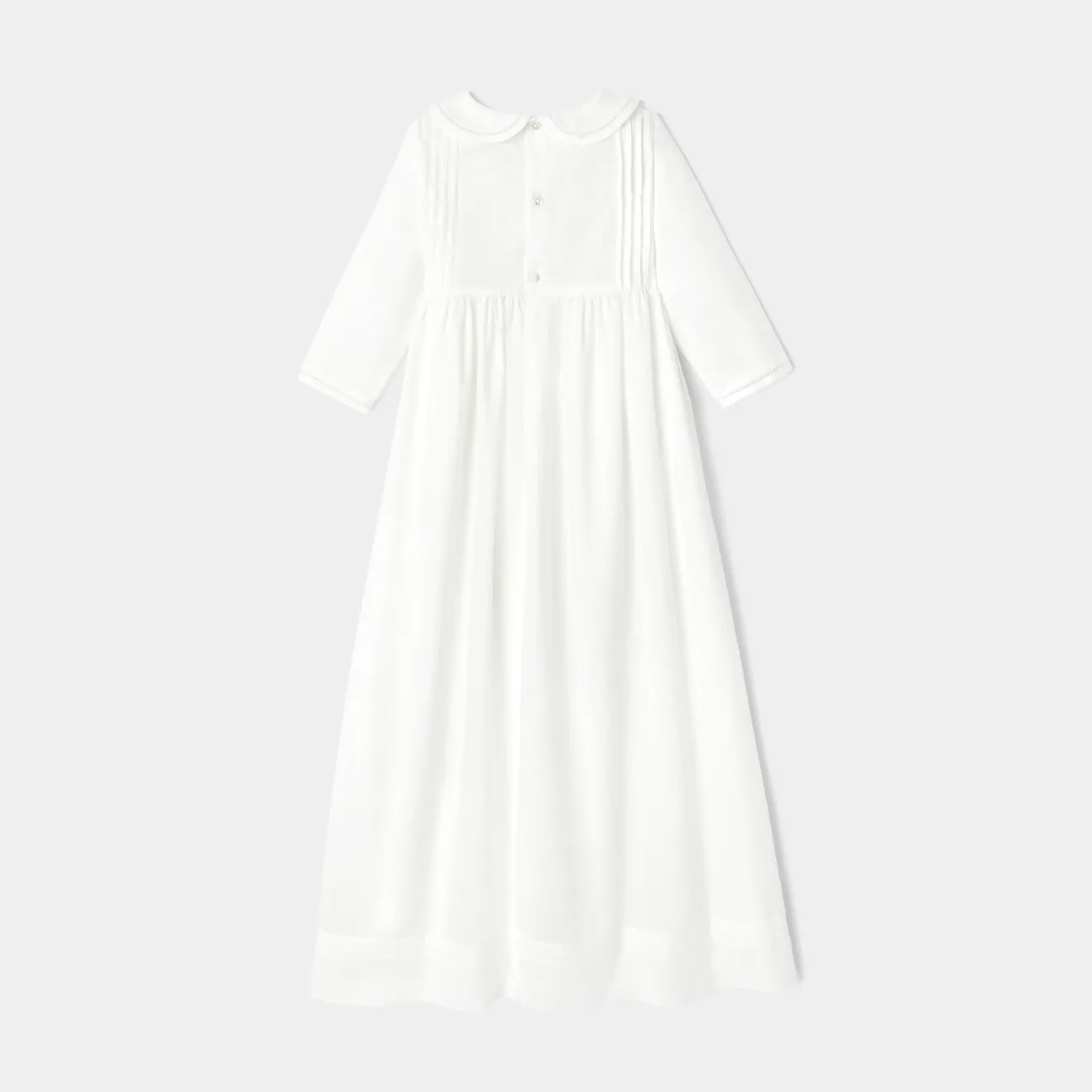 Jacadi Kleider>Festliches langes Kleid für Mädchen JACADI WEISS