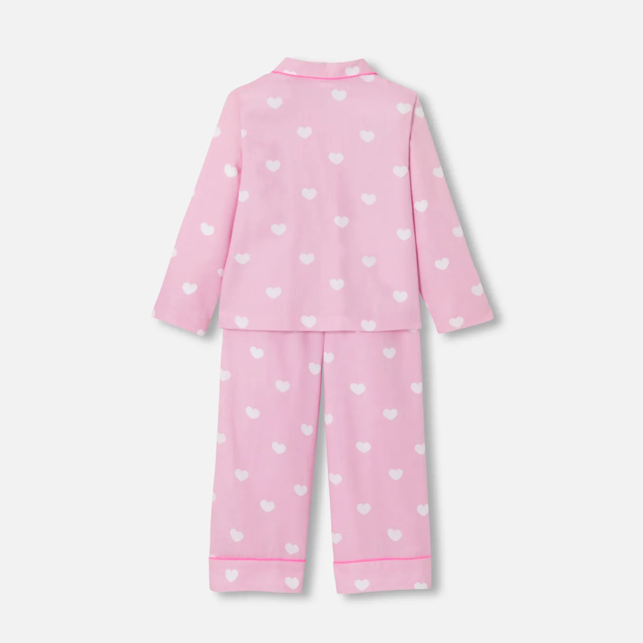 Jacadi Schlafanzüge & Nachthemden>Flanell-Pyjama für Mädchen ROSA