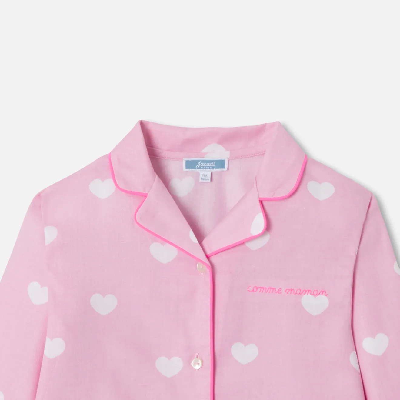 Jacadi Schlafanzüge & Nachthemden>Flanell-Pyjama für Mädchen ROSA