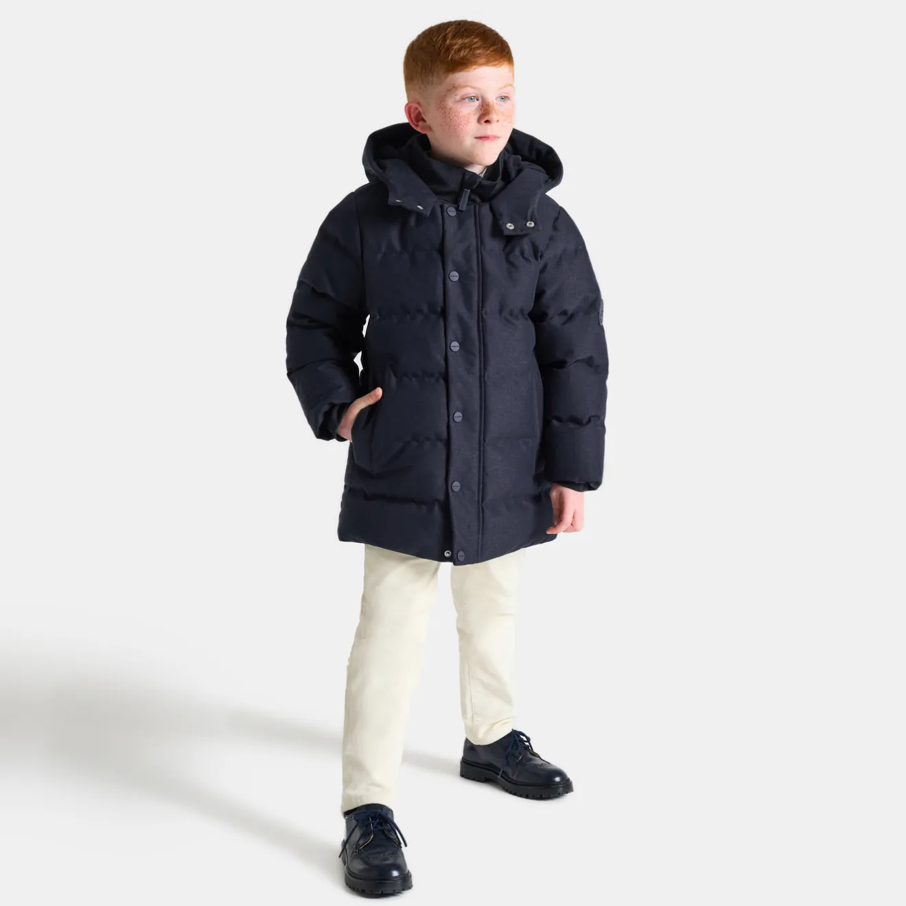 Jacadi Jacken & Mäntel>Flanell-Steppjacke für Jungen MARINEBLAU JACADI