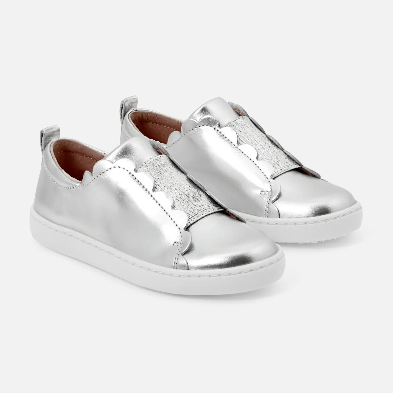 Jacadi Sneakers>Freizeitsneakers für Mädchen SILBER
