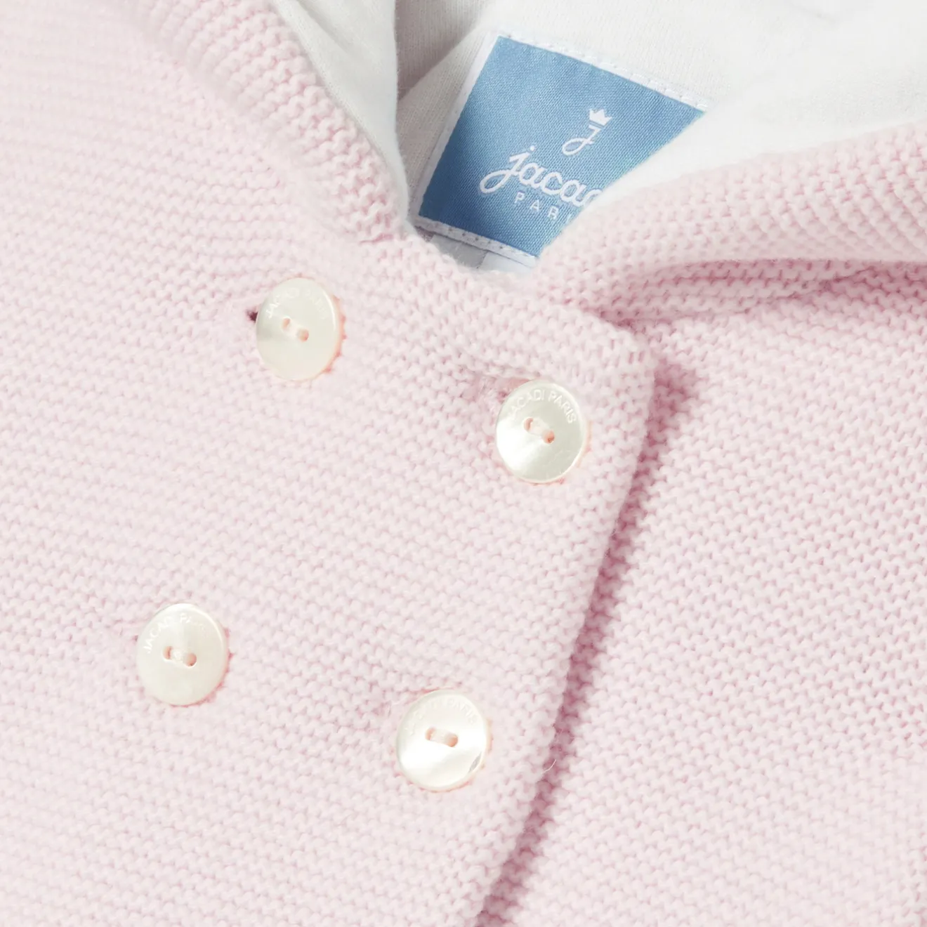 Jacadi Jacken & Mäntel|Schneeanzüge & Jacken>Gefütterte Jacke für Baby Mädchen ROSA BLASS JACADI