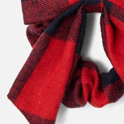 Jacadi Haar-Accessoires|Accessoires>Haargummi aus Flanell für Mädchen MARINEBLAU/ROT