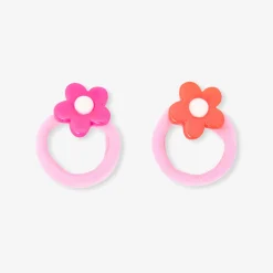 Jacadi Accessoires>Haargummis im 2er-Set für Mädchen ROSA/MEHRFARBIG