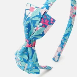 Jacadi Haar-Accessoires|Accessoires>Haarreif aus Liberty-Stoff für Mädchen ROSA/GRÜN