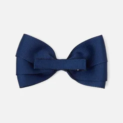 Jacadi Haar-Accessoires|Accessoires>Haarspange mit großer Schleife für Mädchen MARINEBLAU JACADI