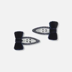 Jacadi Haar-Accessoires|Accessoires>Haarspangen im 2er-Set Kleinkind Mädchen MARINEBLAU JACADI