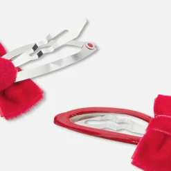 Jacadi Haar-Accessoires|Accessoires>Haarspangen im 2er-Set Kleinkind Mädchen ROT JACADI