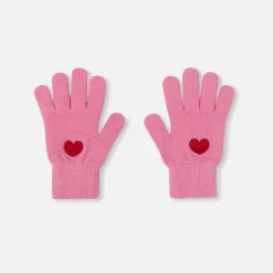Jacadi Mützen, Schale Und Handschuhe>Handschuhe für Mädchen ROSA SANFT