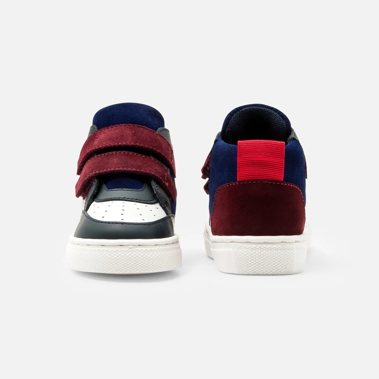 Jacadi Sneakers>High-Top-Sneakers für kleine Jungen BLAU/ROT