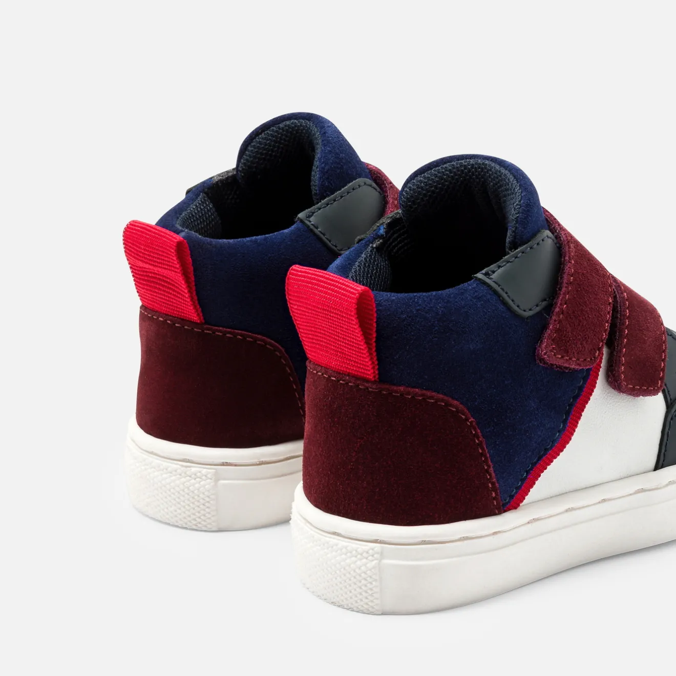 Jacadi Sneakers>High-Top-Sneakers für kleine Jungen BLAU/ROT