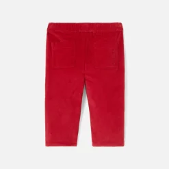 Jacadi Hosen & Shorts>Hose für Jungen aus Velours RUBINROT