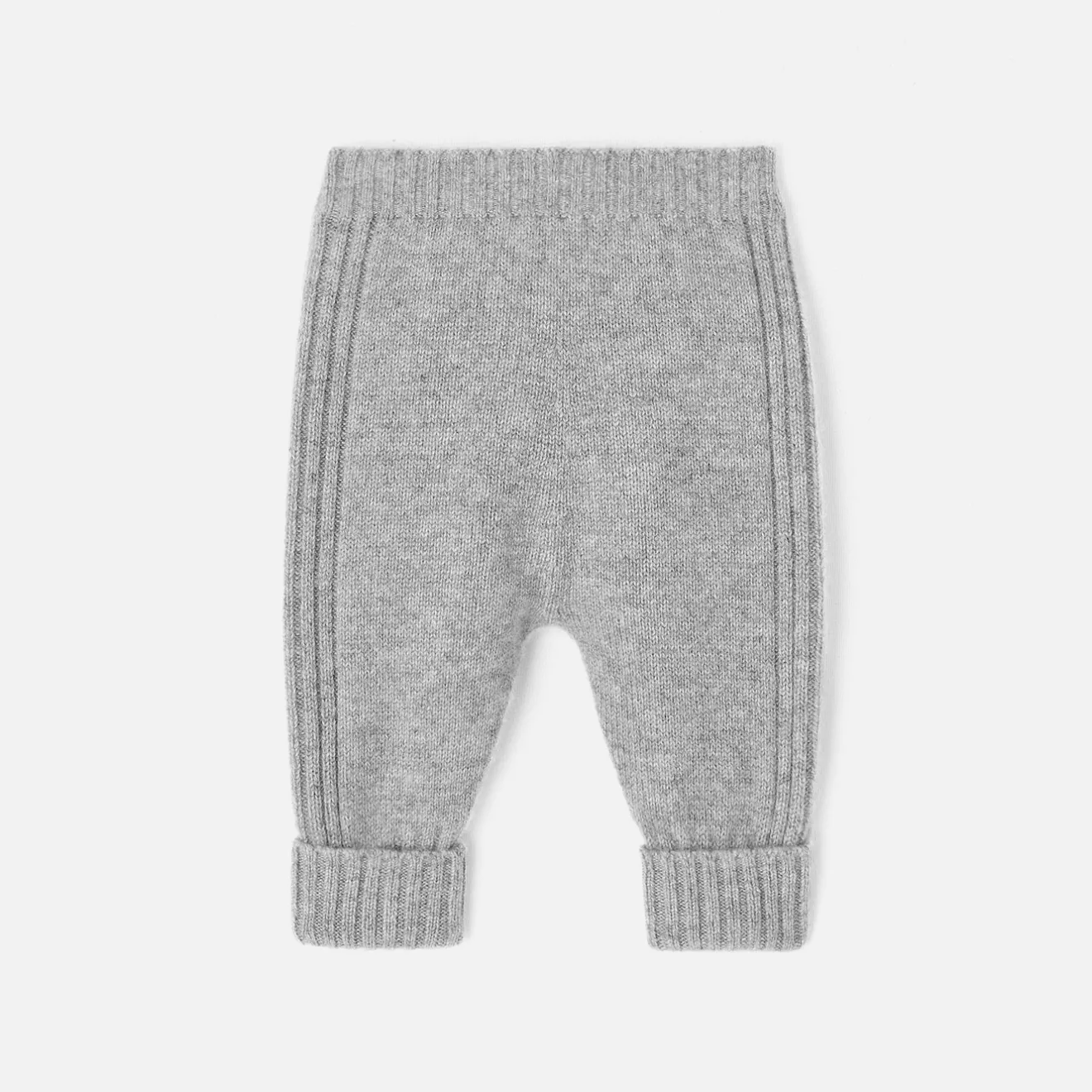 Jacadi Hosen & Shorts>Höschen aus Kaschmir GRAU MELIERT HELL JACADI