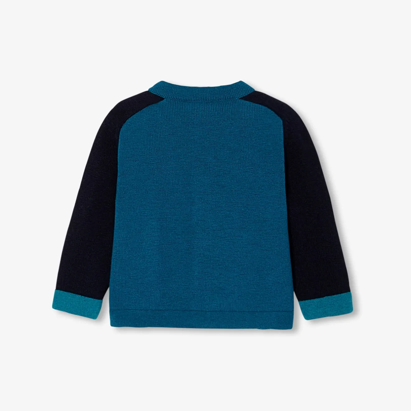 Jacadi Pullover, Sweatshirts, Strickjacken>Jäckchen Colorblock Kleinkind Junge MARINEBLAU JACADI