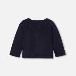 Jacadi Pullover & Cardigans>Jäckchen für Baby Jungen MARINEBLAU HELL