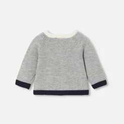 Jacadi Pullover & Cardigans>Jäckchen für Baby Jungen GRAU/MEHRFARBIG