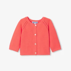 Jacadi Pullover & Cardigans>Jäckchen im Krausstrick für Mädchen