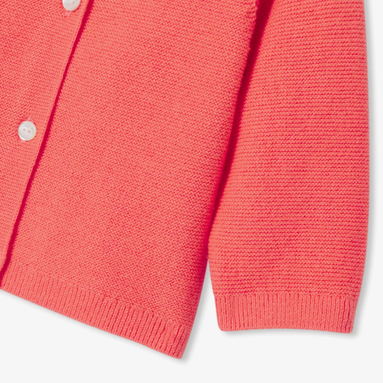 Jacadi Pullover & Cardigans>Jäckchen im Krausstrick für Mädchen