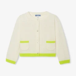 Jacadi Pullover, Sweatshirts, Strickjacken>Jäckchen Kleinkind Mädchen WEICHES WEISS/MEHRFARBIG