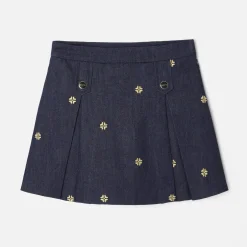 Jacadi Kleider & Röcke>Jeansrock für Mädchen JEANSDUNKELBLAU