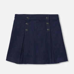 Jacadi Kleider & Röcke>Jeansrock für Mädchen JEANSDUNKELBLAU