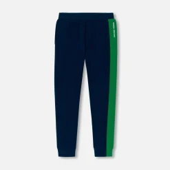 Jacadi Hosen>Jogginghose für Jungen MARINEBLAU/GRÜN