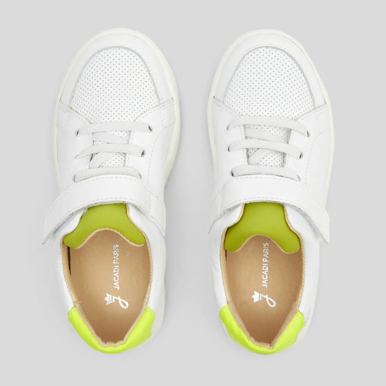 Jacadi Sneakers>Jungen-Sneakers WEISS/GELB