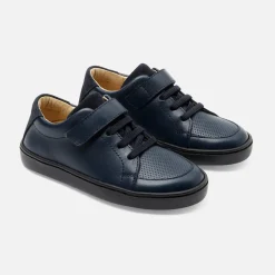 Jacadi Halbschuhe & Mokassins>Jungen-Sneakers aus Leder MARINEBLAU JACADI