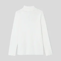 Jacadi Pullover, Sweatshirts, Strickjacken>Kinderpullover aus Rippstrick für Mädchen WEICHES JACADI WEISS