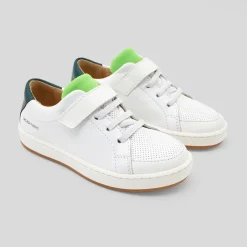 Jacadi Sneakers|Sneakers>Kindersneakers für Jungen WEISS/GRÜN