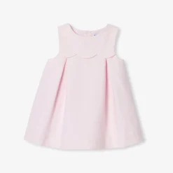 Jacadi Kleider>Kleid aus Baumwollpiqué für Mädchen ROSA PUDER JACADI
