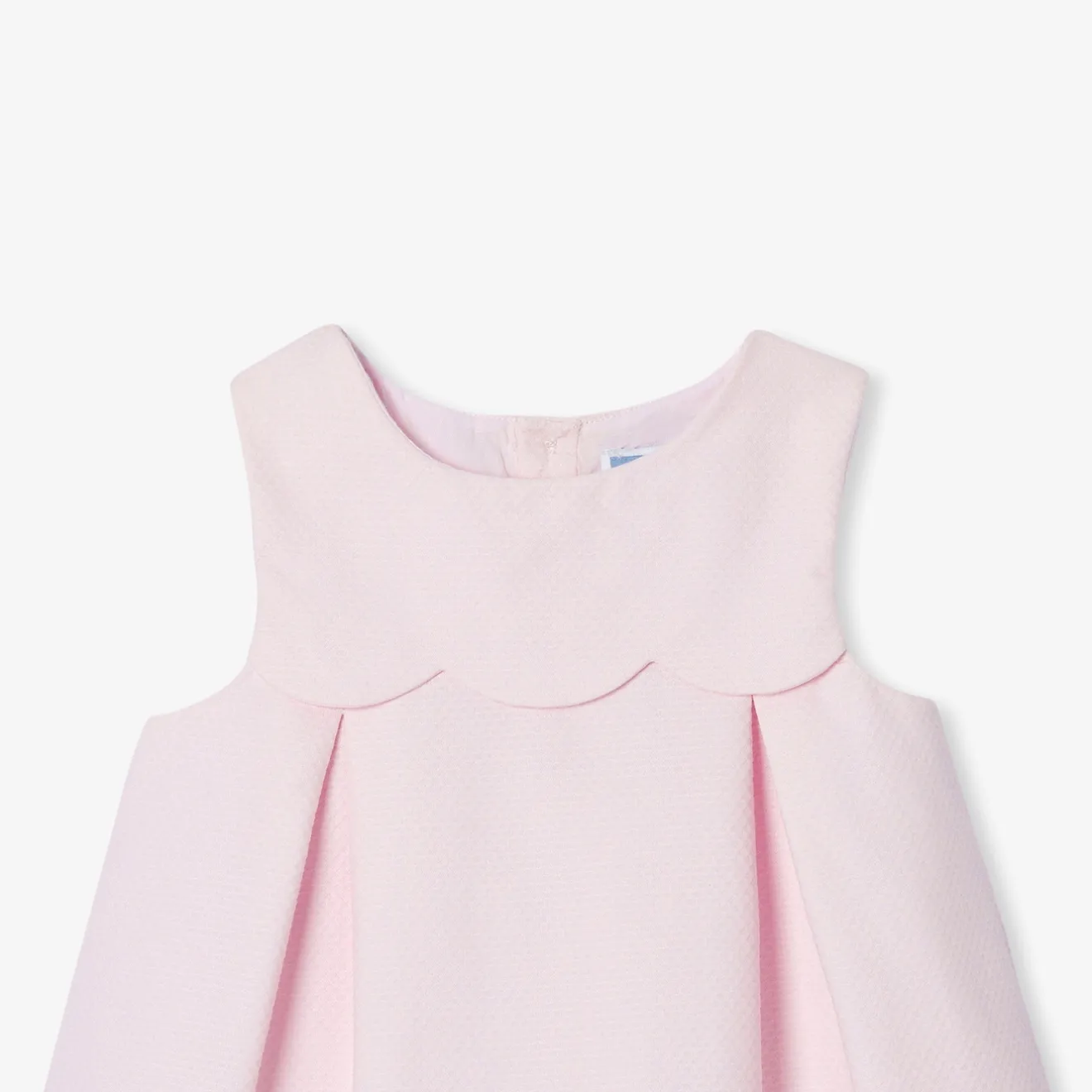 Jacadi Kleider>Kleid aus Baumwollpiqué für Mädchen ROSA PUDER JACADI