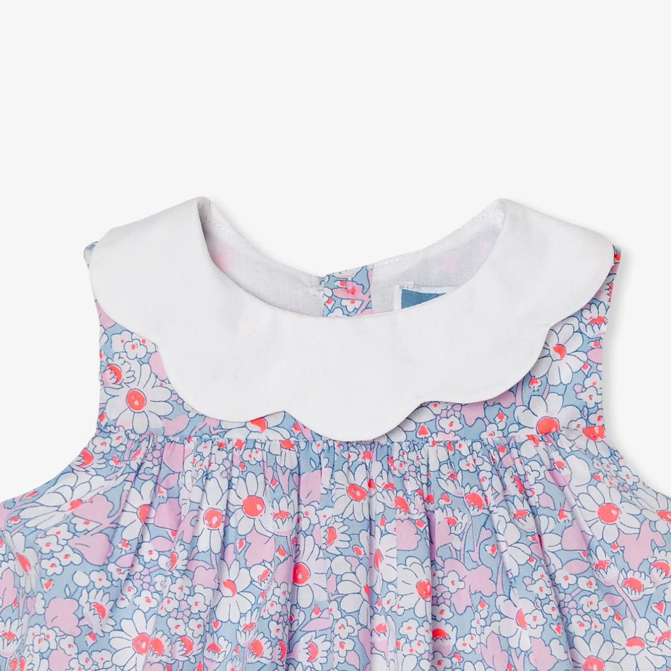 Jacadi Kleider>Kleid aus Liberty-Stoff für Mädchen MEHRFARBIG