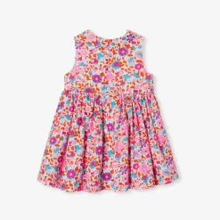 Jacadi Kleider>Kleid aus Liberty-Stoff für Mädchen ORANGE/ MEHRFARBIG
