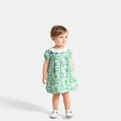 Jacadi Kleider>Kleid aus Liberty-Stoff Kleinkind Mädchen WEISS/MEHRFARBIG