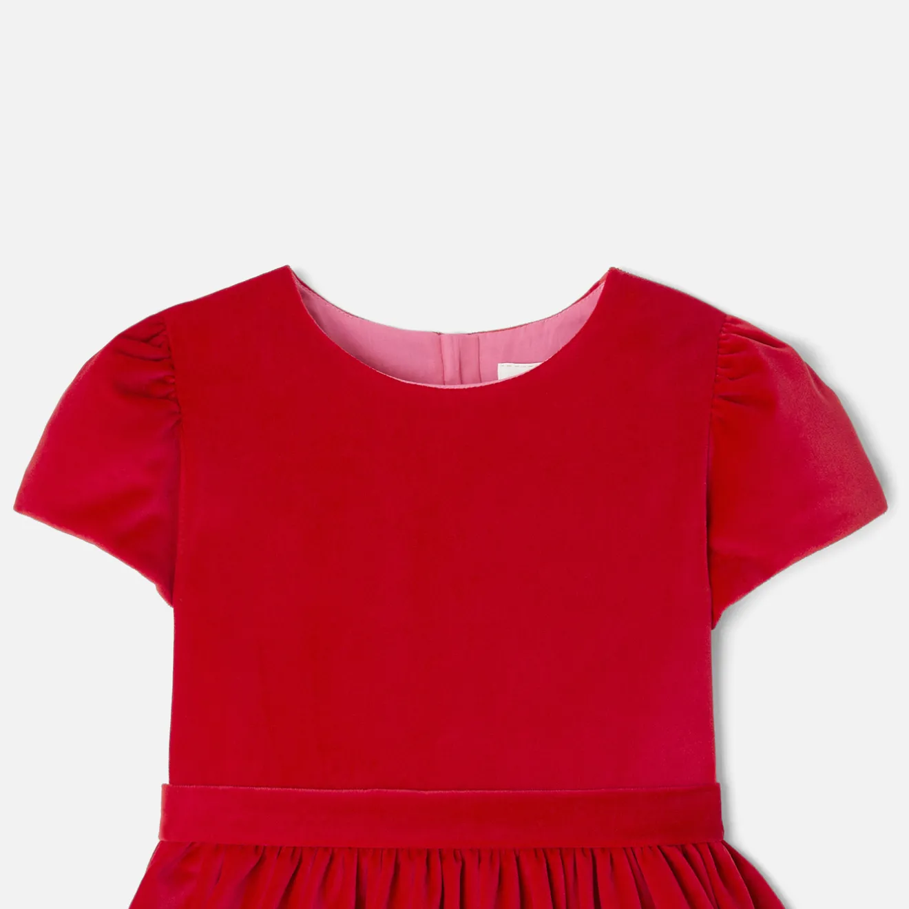 Jacadi Kleider & Röcke>Kleid aus Samt für Mädchen MOHNROT