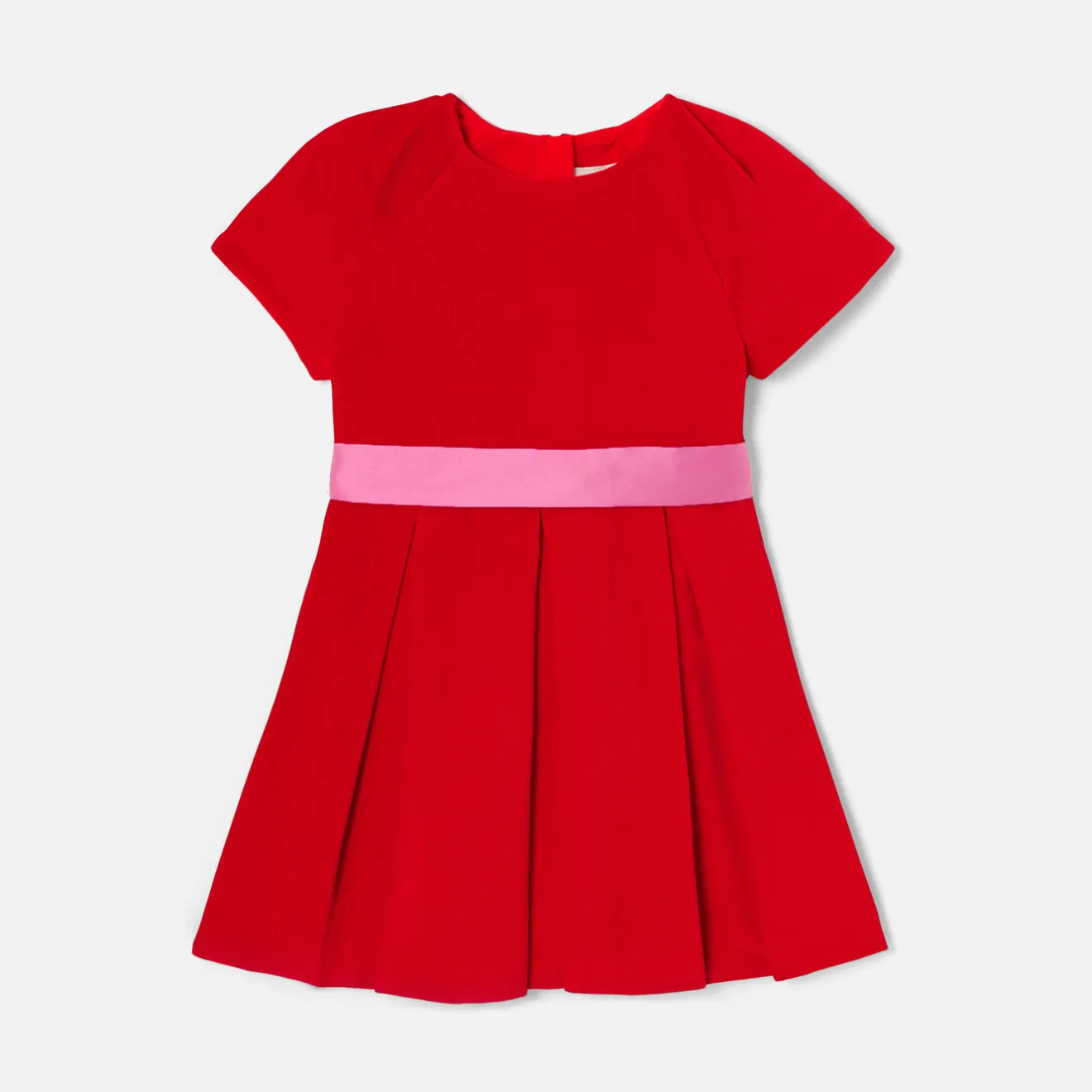 Jacadi Kleider & Röcke>Kleid aus Samt für Mädchen ORANGE DUNKEL