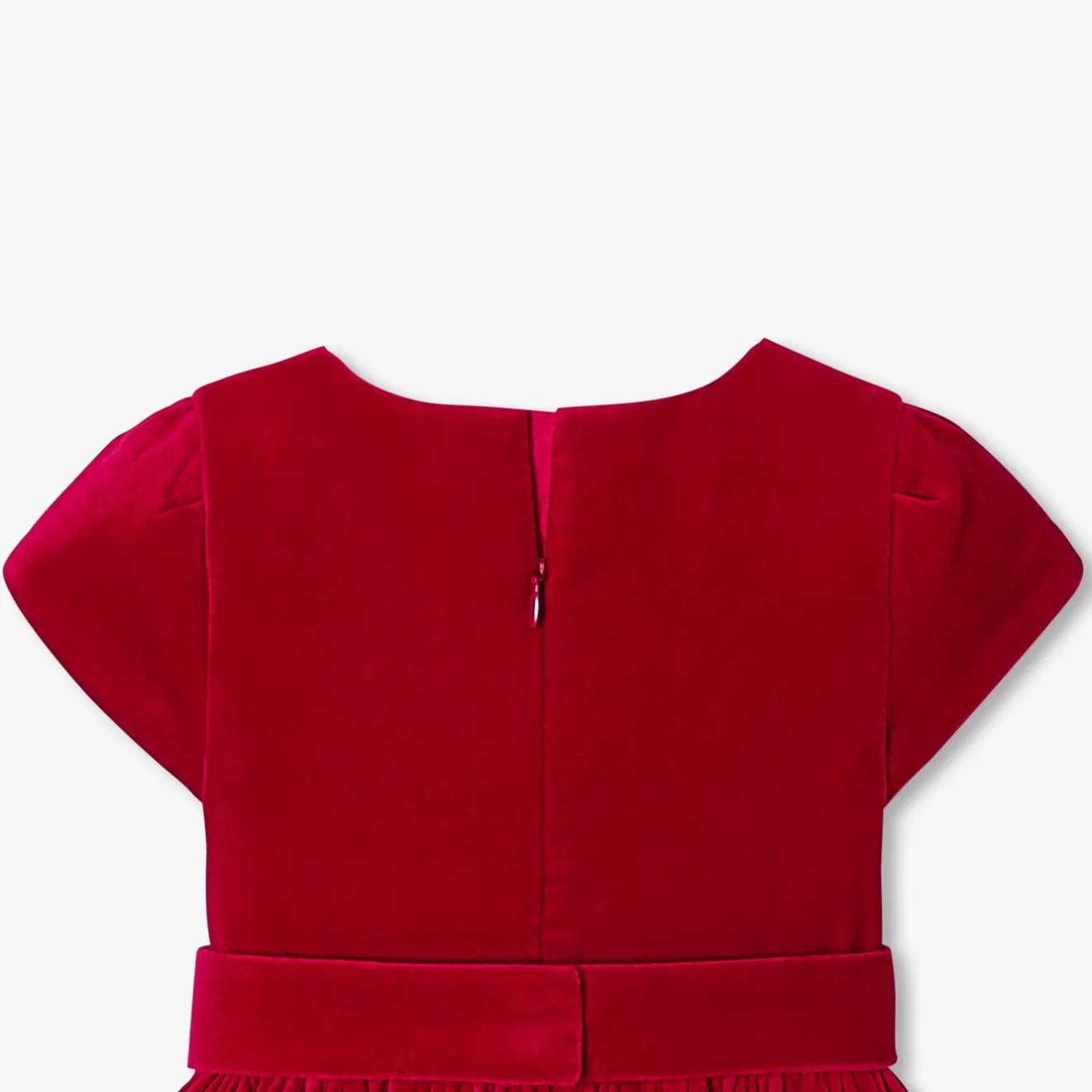 Jacadi Kleider & Röcke>Kleid aus Samt für Mädchen ROT JACADI