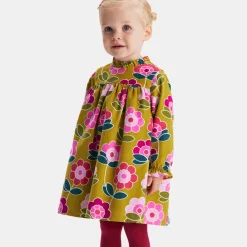 Jacadi Kleider>Kleid aus Samt Kleinkind Mädchen KÜMMEL
