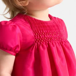 Jacadi Kleider>Kleid aus Taft Kleinkind Mädchen BENGALE ROSE