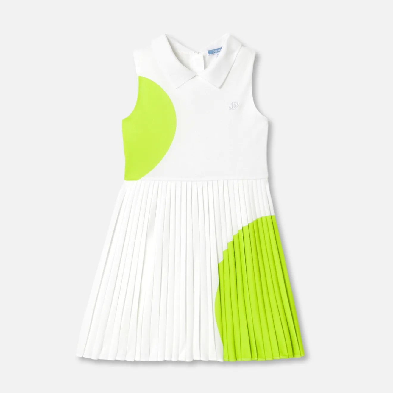 Jacadi Kleider & Röcke>Kleid im Tennislook für kleine Mädchen WEISS/GRÜN