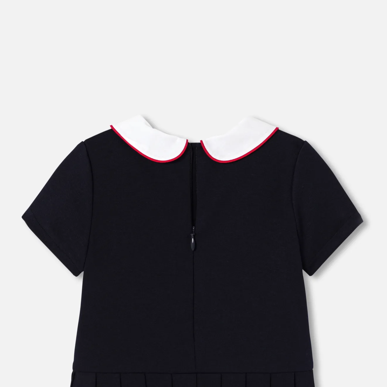Jacadi Kleider>Kleid mit kurzen Ärmeln Kleinkind Mädchen MARINEBLAU JACADI