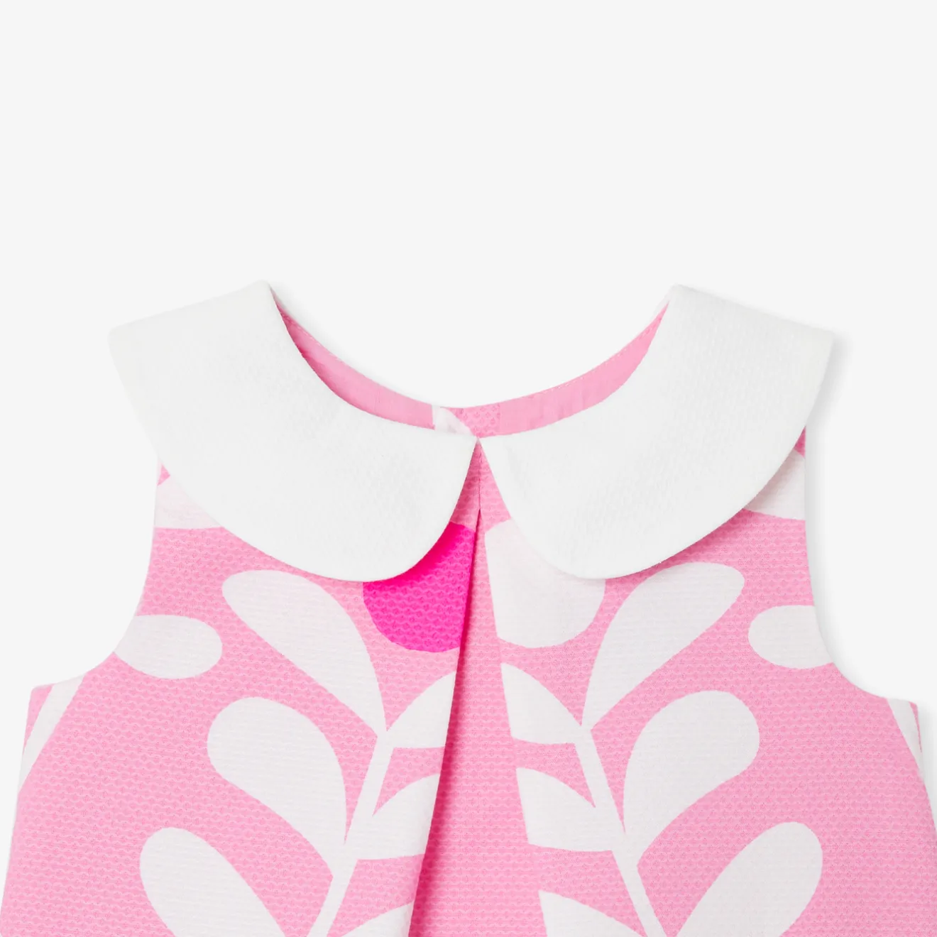 Jacadi Kleider>Kleid mit Pflanzenmotiv für Mädchen ROSA/MEHRFARBIG