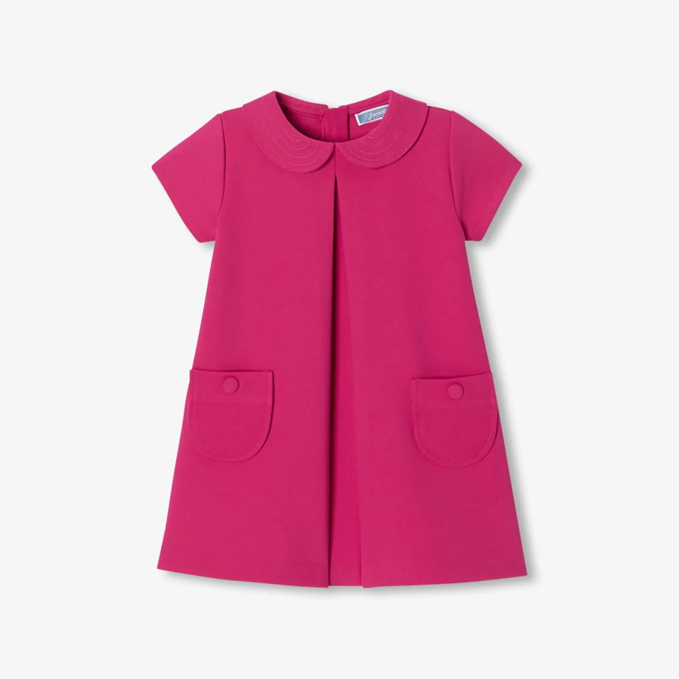 Jacadi Kleider>Kleid mit Trapezschnitt Kleinkind Mädchen HIMBEERE