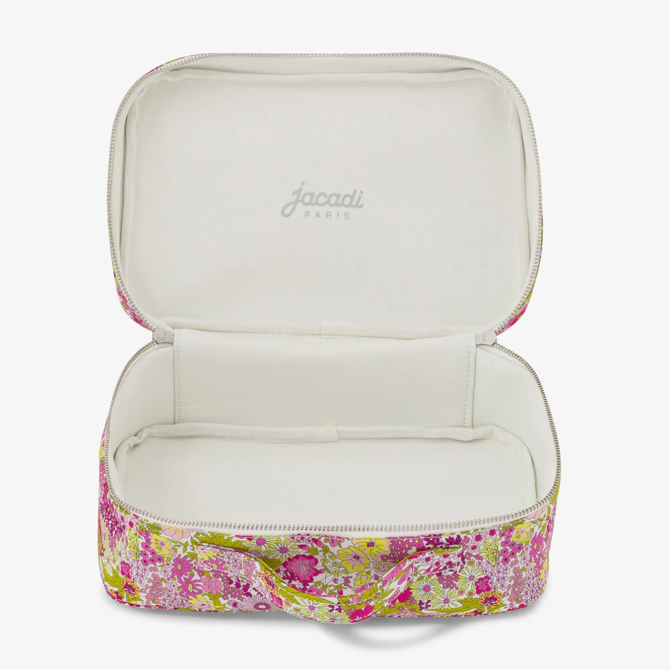 Jacadi Wickeltaschen & Kulturbeutel|Wickeltaschen & Kulturbeutel>Koffer aus Liberty-Stoff ROSA/MEHRFARBIG