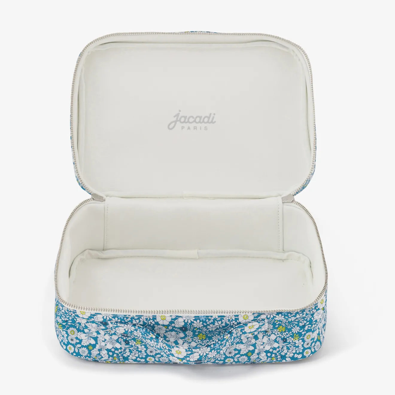 Jacadi Wickeltaschen & Kulturbeutel|Wickeltaschen & Kulturbeutel>Koffer aus Liberty-Stoff BLAU/MEHRFARBIG