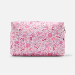 Jacadi Wickeltaschen & Kulturbeutel|Wickeltaschen & Kulturbeutel>Kulturbeutel aus Liberty-Stoff ROSA/MEHRFARBIG